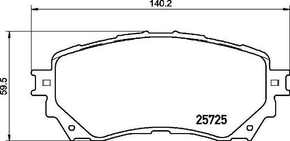 Brembo P 49 048 - Bremžu uzliku kompl., Disku bremzes www.autospares.lv