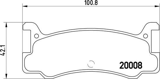 Brembo P 49 005 - Bremžu uzliku kompl., Disku bremzes autospares.lv