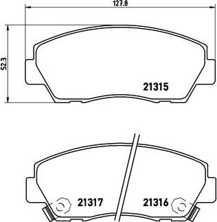 Brembo P 49 014 - Bremžu uzliku kompl., Disku bremzes www.autospares.lv