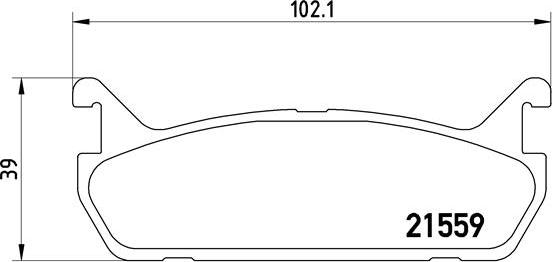 Brembo P 49 015 - Bremžu uzliku kompl., Disku bremzes www.autospares.lv