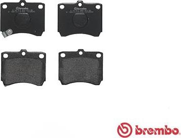 Brembo P 49 013 - Bremžu uzliku kompl., Disku bremzes www.autospares.lv