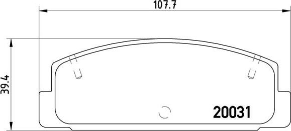 Brembo P 49 037 - Bremžu uzliku kompl., Disku bremzes www.autospares.lv