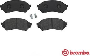 Brembo P 49 027 - Bremžu uzliku kompl., Disku bremzes www.autospares.lv