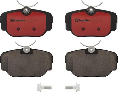 Brembo P44009N - Bremžu uzliku kompl., Disku bremzes www.autospares.lv