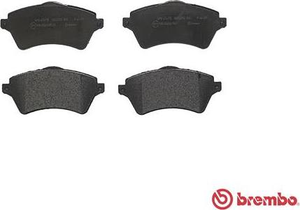 Brembo P 44 011 - Bremžu uzliku kompl., Disku bremzes www.autospares.lv