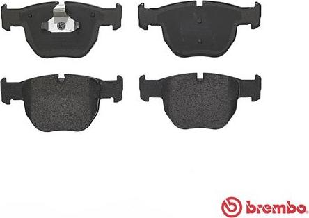 Brembo P 44 012 - Brake Pad Set, disc brake www.autospares.lv