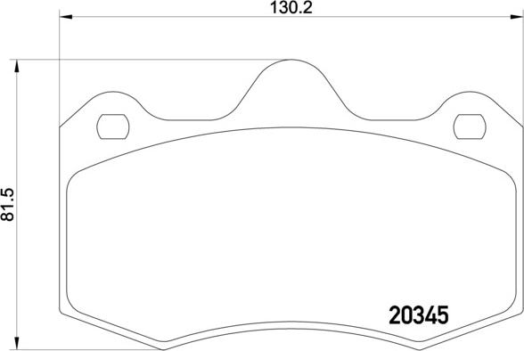 Brembo P 47 001 - Bremžu uzliku kompl., Disku bremzes www.autospares.lv