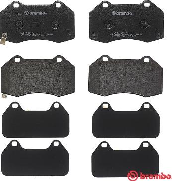 Brembo P 59 094 - Brake Pad Set, disc brake www.autospares.lv