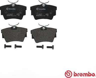 Brembo P 59 041 - Brake Pad Set, disc brake www.autospares.lv