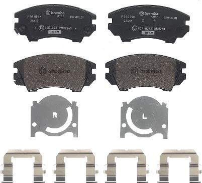 Brembo P 59 055X - Brake Pad Set, disc brake www.autospares.lv