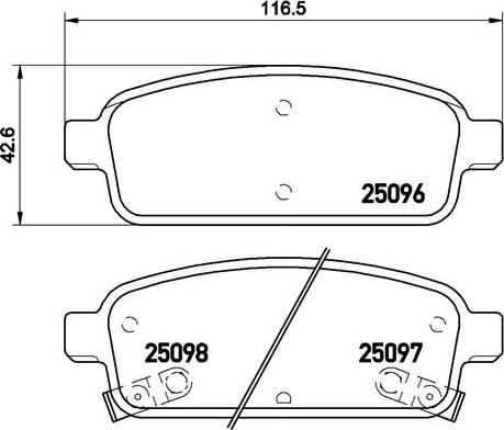 Brembo P 59 080 - Bremžu uzliku kompl., Disku bremzes www.autospares.lv