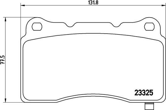 Brembo P 59 079 - Bremžu uzliku kompl., Disku bremzes autospares.lv