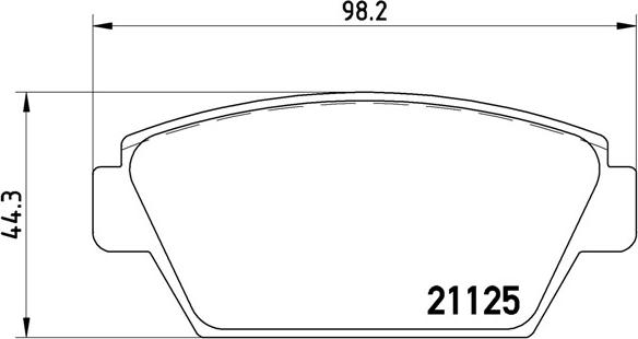 Brembo P54010N - Bremžu uzliku kompl., Disku bremzes autospares.lv