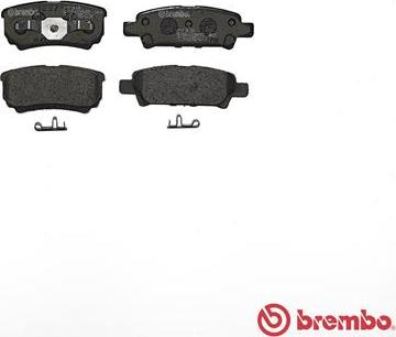 Brembo P 54 034 - Bremžu uzliku kompl., Disku bremzes www.autospares.lv