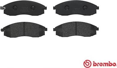 Brembo P 54 032 - Brake Pad Set, disc brake www.autospares.lv