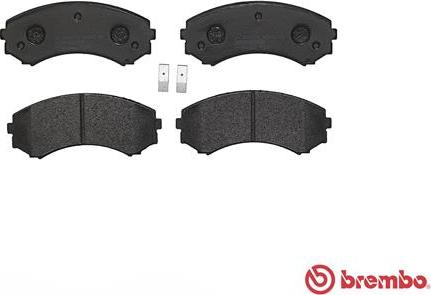 Brembo P 54 029 - Brake Pad Set, disc brake www.autospares.lv