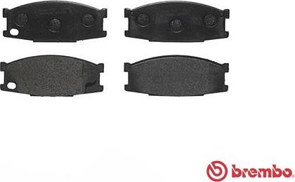 Brembo P 54 024 - Bremžu uzliku kompl., Disku bremzes www.autospares.lv