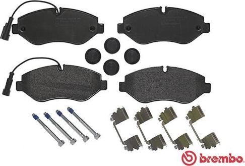 Brembo P 56 066 - Bremžu uzliku kompl., Disku bremzes www.autospares.lv