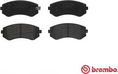 Brembo P 56 039 - Brake Pad Set, disc brake www.autospares.lv