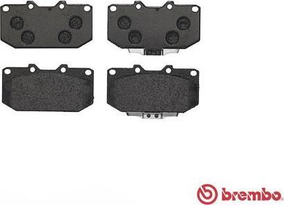 Brembo P 56 025 - Brake Pad Set, disc brake www.autospares.lv