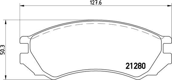 Brembo P 56 023 - Bremžu uzliku kompl., Disku bremzes autospares.lv