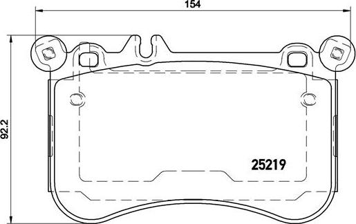 Brembo P 50 098 - Bremžu uzliku kompl., Disku bremzes www.autospares.lv