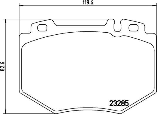 Brembo P 50 048 - Bremžu uzliku kompl., Disku bremzes www.autospares.lv