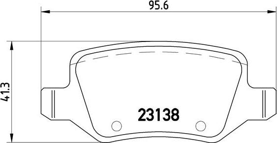 Brembo P 50 058 - Bremžu uzliku kompl., Disku bremzes www.autospares.lv