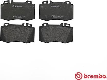 Brembo P 50 053 - Bremžu uzliku kompl., Disku bremzes www.autospares.lv