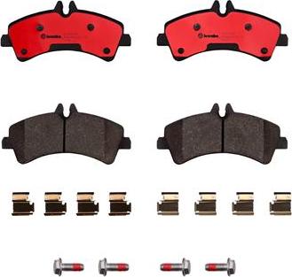 Brembo P50060N - Bremžu uzliku kompl., Disku bremzes www.autospares.lv