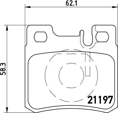 Brembo P 50 009 - Bremžu uzliku kompl., Disku bremzes www.autospares.lv