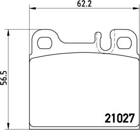 Brembo P 50 005 - Bremžu uzliku kompl., Disku bremzes www.autospares.lv