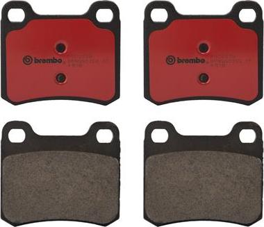 Brembo P50007N - Brake Pad Set, disc brake www.autospares.lv