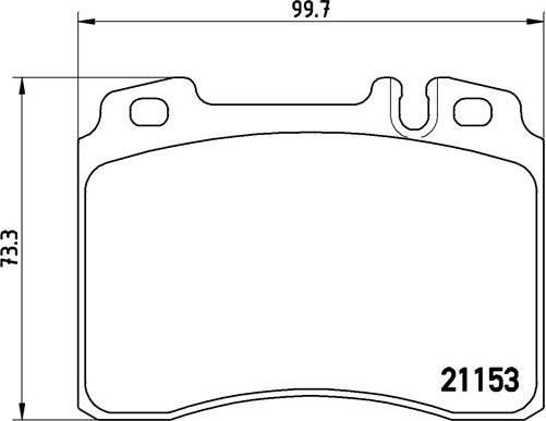 Brembo P 50 010 - Bremžu uzliku kompl., Disku bremzes www.autospares.lv