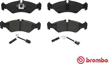 Brembo P 50 081 - Bremžu uzliku kompl., Disku bremzes www.autospares.lv