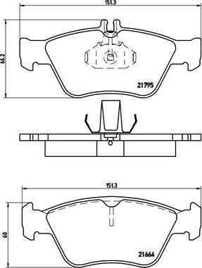 Brembo P 50 023 - Bremžu uzliku kompl., Disku bremzes www.autospares.lv