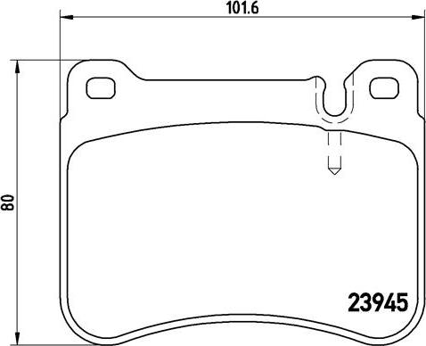 Brembo P 50 073 - Bremžu uzliku kompl., Disku bremzes www.autospares.lv