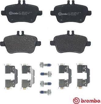 Brembo P 50 140 - Bremžu uzliku kompl., Disku bremzes www.autospares.lv