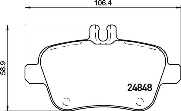 Brembo P 50 140 - Bremžu uzliku kompl., Disku bremzes www.autospares.lv