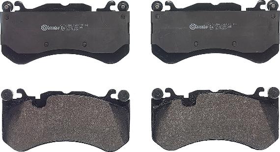 Brembo P 50 142 - Bremžu uzliku kompl., Disku bremzes www.autospares.lv