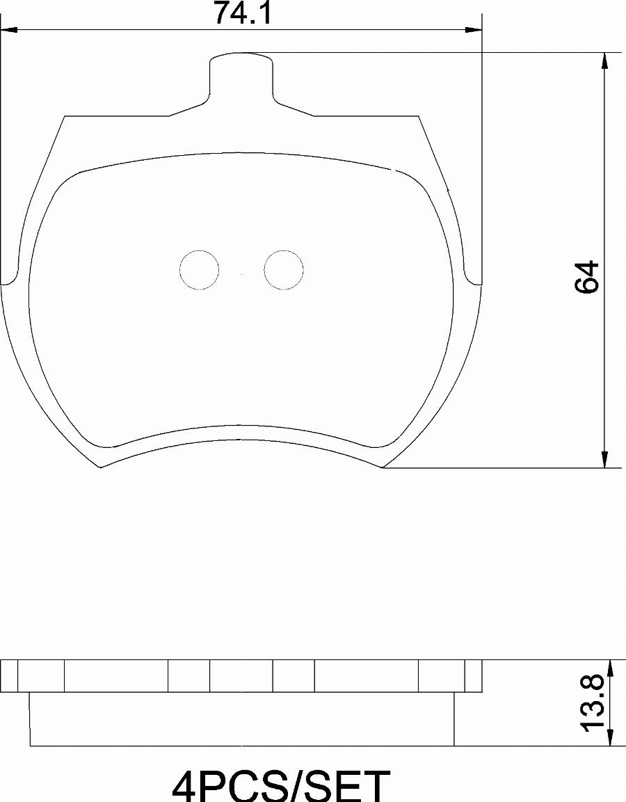 Brembo P52002N - Bremžu uzliku kompl., Disku bremzes www.autospares.lv