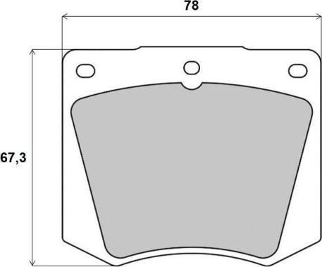 Brembo P 69 001 - Bremžu uzliku kompl., Disku bremzes www.autospares.lv