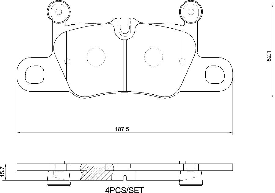 Brembo P65044N - Bremžu uzliku kompl., Disku bremzes www.autospares.lv