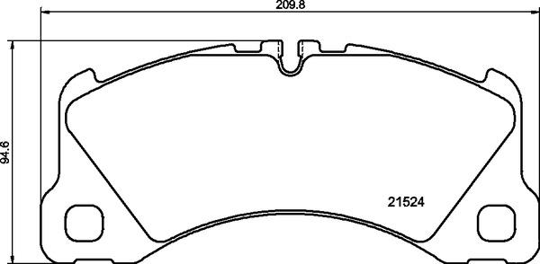 Brembo P 65 046 - Bremžu uzliku kompl., Disku bremzes www.autospares.lv