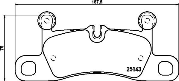 CAR PNT7412 - Bremžu uzliku kompl., Disku bremzes www.autospares.lv