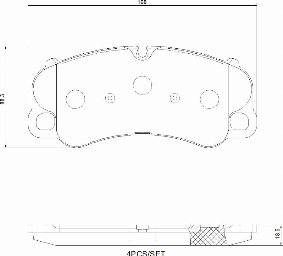 Brembo P 65 054 - Bremžu uzliku kompl., Disku bremzes www.autospares.lv