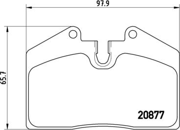 Brembo P 65 004 - Bremžu uzliku kompl., Disku bremzes www.autospares.lv