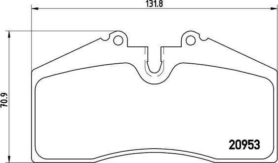 Brembo P 65 005 - Bremžu uzliku kompl., Disku bremzes www.autospares.lv