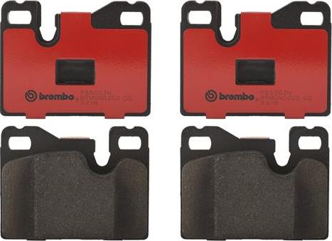 Brembo P65003N - Bremžu uzliku kompl., Disku bremzes www.autospares.lv