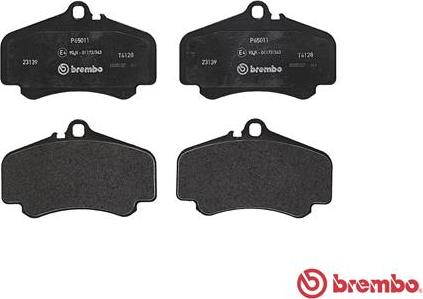 Brembo P 65 011 - Bremžu uzliku kompl., Disku bremzes www.autospares.lv